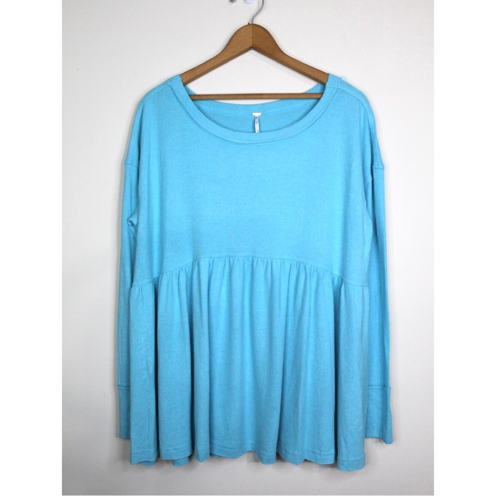 Free People Forever Your Girl Babydoll Tee - Picture 2 of 7